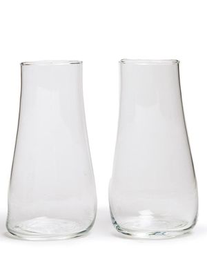 Vanessa Mitrani verres Cube Gravity (lot de 2) - Blanc