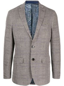 ETRO blazer à carreaux - Bleu