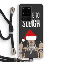 Came To Sleigh: Samsung Galaxy S20 Ultra Transparant Hoesje met koord