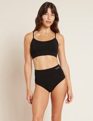 Boody Menstruatieondergoed tailleslip zwart licht/norm L