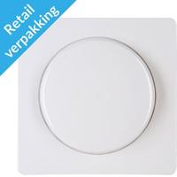 Enzo Kopp paris arctic wit afdekplaat + knop dimmer - 4625030