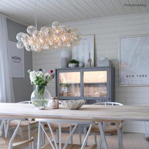 Hanglamp &apos;Gross bar&apos; By Rydens 9x G9 lichtbron 800mm