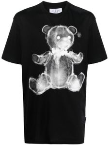 Philipp Plein t-shirt à imprimé ourson - Noir