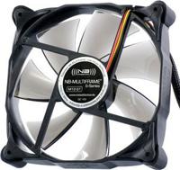 NoiseBlocker M12-PS PC-ventilator Zwart, Grijs (b x h x d) 120 x 120 x 25 mm - thumbnail