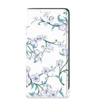 Samsung Galaxy A41 Uniek Smart Cover Blossom White - thumbnail