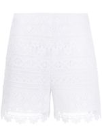 Vivetta short à broderies - Blanc