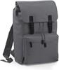 Atlantis BG613 Vintage Laptop Backpack - Graphite-Grey/Black - 30 x 46 x 17 cm