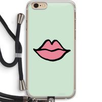 Kusje: iPhone 6 PLUS / 6S PLUS Transparant Hoesje met koord