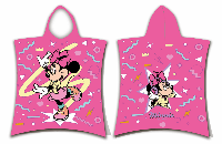 Minnie Mouse poncho 'Sparkle' 50 x 115 cm