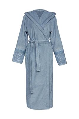 Pip Studio Pip Studio Soft Zellige Bathrobe Blue Grey XS
