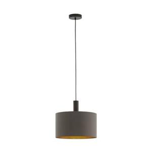 EGLO Concessa 1 Hanglamp - E27 - Ø 38 cm - Donkerbruin|Cappucino|Goud