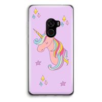 Roze eenhoorn: Xiaomi Mi Mix 2 Transparant Hoesje