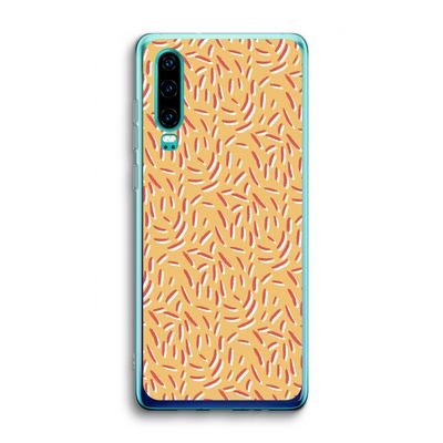 Camouflage: Huawei P30 Transparant Hoesje