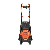 Black & Decker BEMW451BH-QS grasmaaier Duwgrasmaaier AC Zwart, Oranje - thumbnail