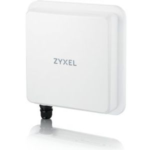 Zyxel FWA710 draadloze router Multi-Gigabit Ethernet Dual-band (2.4 GHz / 5 GHz) 5G Wit