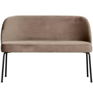 BePureHome Vogue Eetbank - Velvet - Khaki - 83x120x59