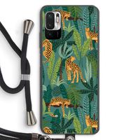 Luipaard 2: Xiaomi Redmi Note 10 5G Transparant Hoesje met koord