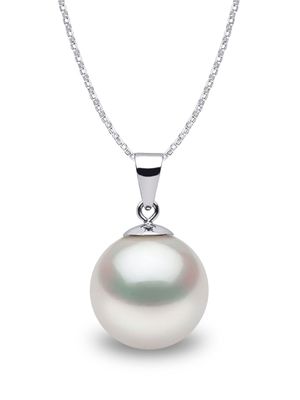 Yoko London collier Classic 11 mm en or blanc 18ct à pendentif en perle d'eau de mer du Sud - Argent