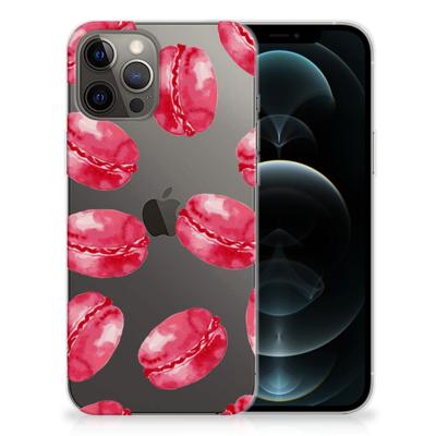 iPhone 12 Pro Max | Siliconen Case | Pink Macarons