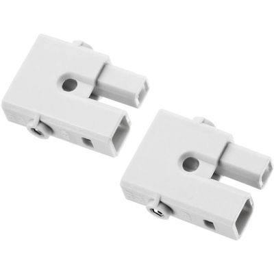Adels-Contact 145102 AC 162 STS 2 LED GREY Verbindingsstuk 1 stuk(s)