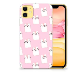 Apple iPhone 11 TPU Hoesje Sleeping Cats