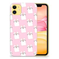 Apple iPhone 11 TPU Hoesje Sleeping Cats - thumbnail