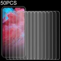 50 stuks voor Huawei Honor Play 3e 9H 2.5 D scherm gehard glas film