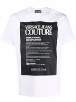 Versace Jeans Couture t-shirt à imprimé graphique - Blanc - thumbnail