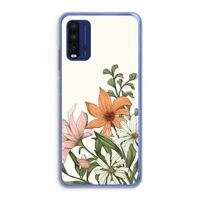 Floral bouquet: Xiaomi Redmi 9T Transparant Hoesje