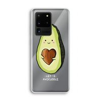 Avocuddle: Samsung Galaxy S20 Ultra Transparant Hoesje