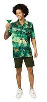 Hawaii blouse groen - thumbnail