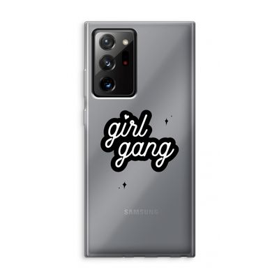 Girl Gang: Samsung Galaxy Note 20 Ultra / Note 20 Ultra 5G Transparant Hoesje