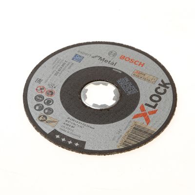 Doorslijpschijf Xlock metal exp.125x2.5x22