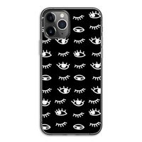 Eye pattern #3: iPhone 11 Pro Transparant Hoesje
