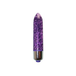 Rocks-Off RO-80mm 7 Speed Purple Python