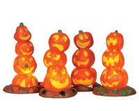 Light up pumpkin stack - Lemax