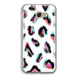 Cheetah color: Samsung Galaxy A5 (2017) Transparant Hoesje