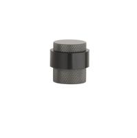 Sterk deurstopper 1722 vloer Ø30×30 mm basalt PVD