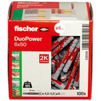 Fischer plug Duopower 6x50mm