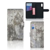 Samsung Xcover Pro | Bookcase | Beton Print
