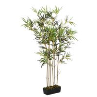vidaXL Kunstplant bamboe 368 bladeren 80 cm groen - thumbnail