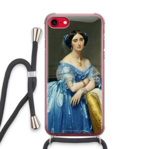 Eleonore: iPhone SE 2020 Transparant Hoesje met koord