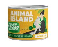 ANIMAL ISLAND Chicken and goose - nat kattenvoer - 200g