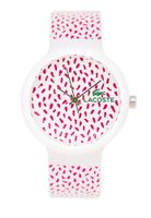 Lacoste horlogeband 2020097 / LC-46-4-47-2576 Rubber Rood 14mm
