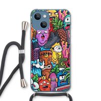 Vexx Mixtape: iPhone 13 Transparant Hoesje met koord