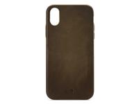Senza Senza Desire Leather Cover Apple iPhone XR Burned Olive