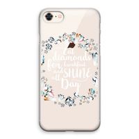 Diamonds: iPhone 8 Transparant Hoesje