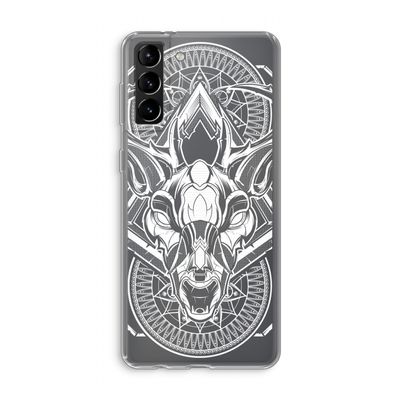 Oh Deer: Samsung Galaxy S21 Plus Transparant Hoesje