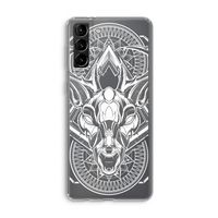 Oh Deer: Samsung Galaxy S21 Plus Transparant Hoesje