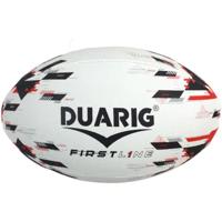 Rugbybal - Firstline - DUARIG - Zwart en rood - T5